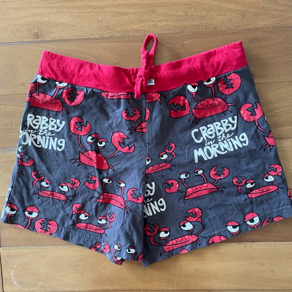 Womens Crabby in the Morning Pajama Shorts ON HOLD